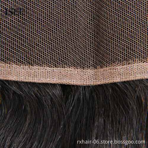 Cheap Virgin Hair Pre Plucked Ear To Ear Transparent Swiss Lace Frontal